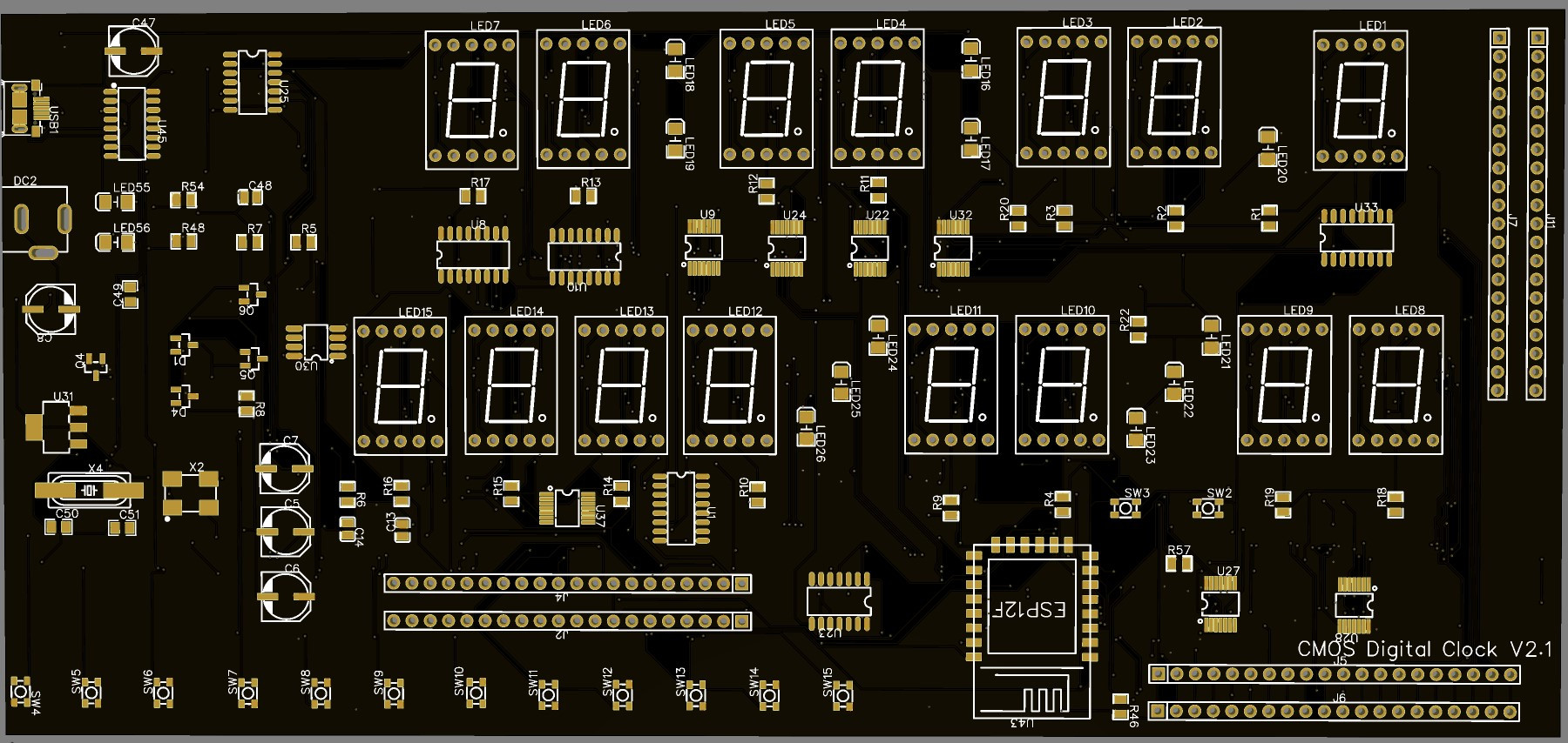 CMOS Digital Clock